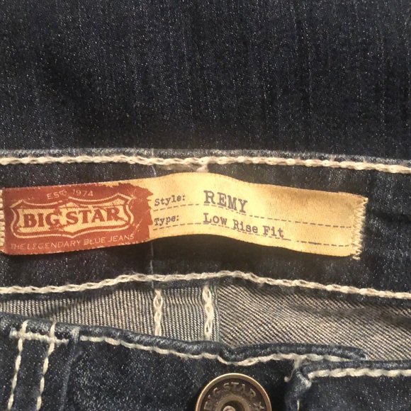 * BNWOT*      Big Star Remy  Low Rise Size 25L - Picture 4 of 7